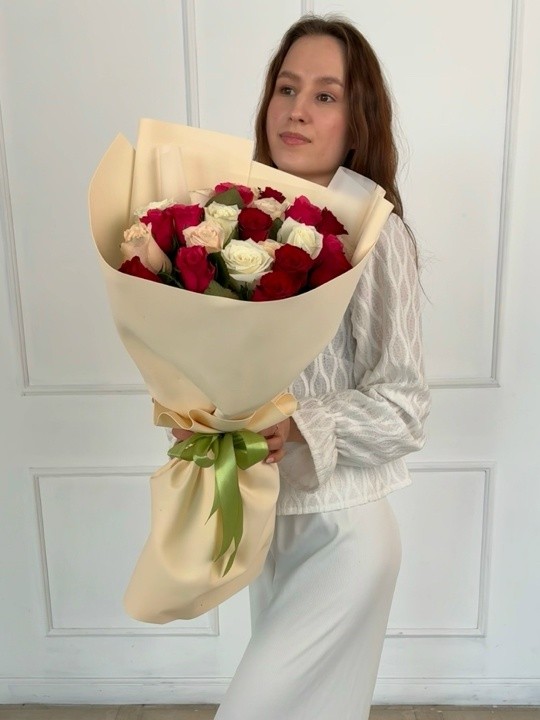 Букет из кенийских роз S