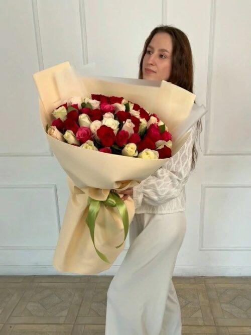 Букет из кенийских роз L