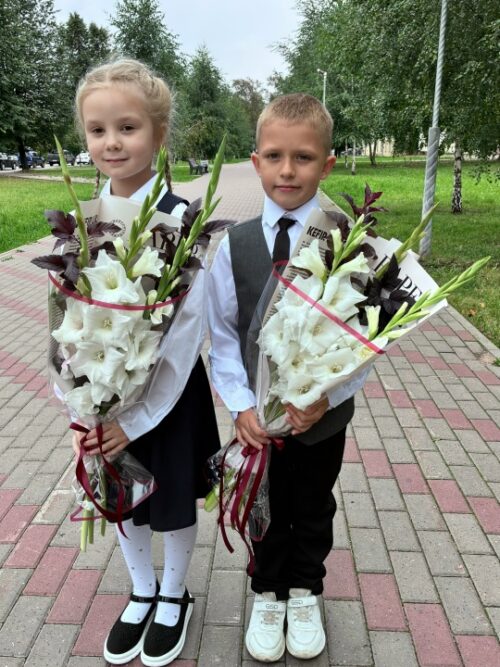 Букет На линейку