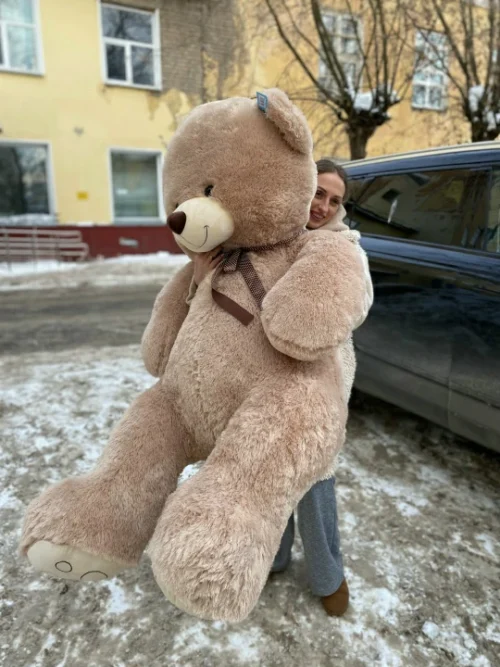 Alternative view of Плюшевый,огромный мишка с бантом